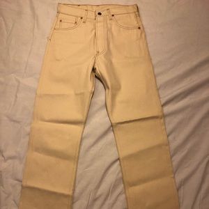 Vintage Late 70s Levi’s 501 Raw Twill